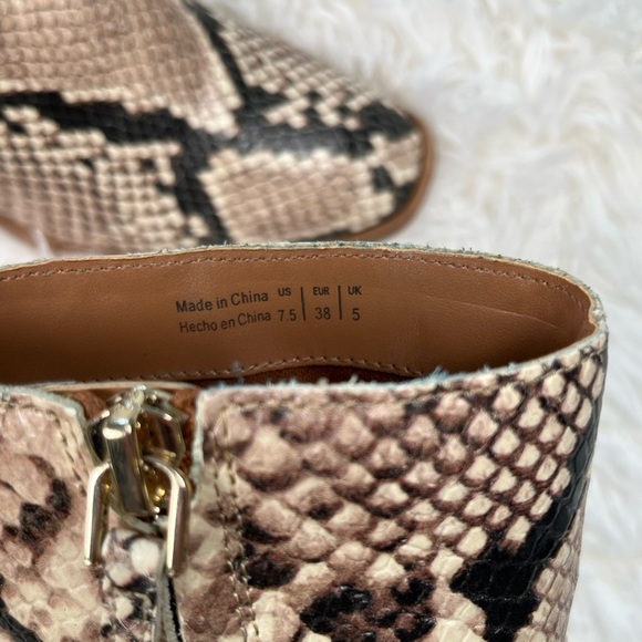 Aldo | Thielle Snake Booties - Picture 8 of 10